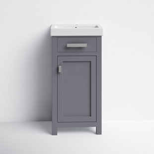 18 Inch Gray Bathroom Vanities You'll Love | Wayfair